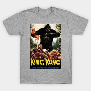 Classic Kaiju Movie Poster - King Kong T-Shirt